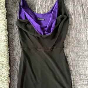 NWOT Cowl Mini Dress